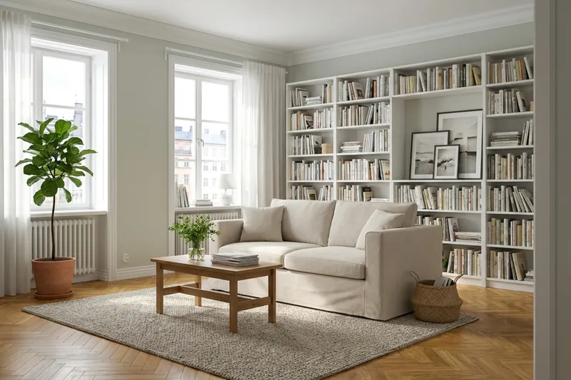 Travstad 3-seters sovesofa i chenille, fremoverutslått - Beige - Møbler - Sofaer - Sovesofaer - 3 seters sovesofa