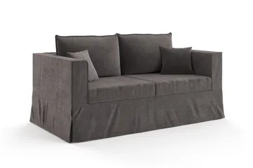 Travstad 3-seters Sovesofa i Chenille - Grå - Møbler - Sofaer - Sovesofaer - 3 seters sovesofa