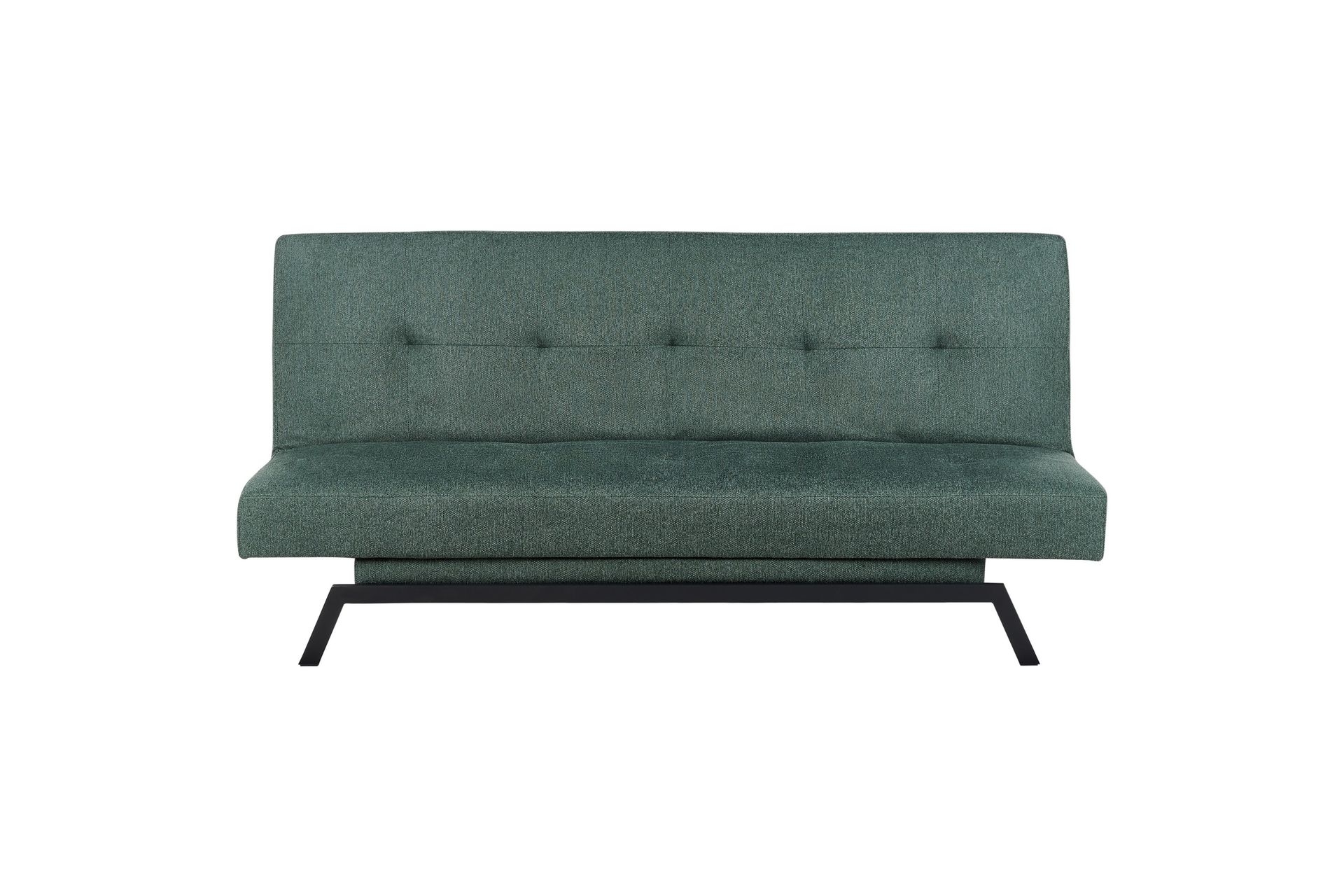Tripta Sovesofa 3-seter - Svart/Grønn - Møbler - Sofaer - Sovesofaer - 3 seters sovesofa