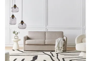 Triveni Sovesofa 2-seter - Beige - Møbler - Sofaer - Sovesofaer - 2 seters sovesofa