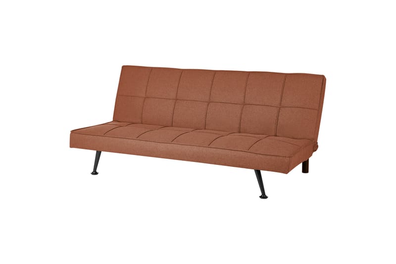 Tunni Sovesofa 3-seter - Rød/Svart - Møbler - Sofaer - Sovesofaer - 3 seters sovesofa