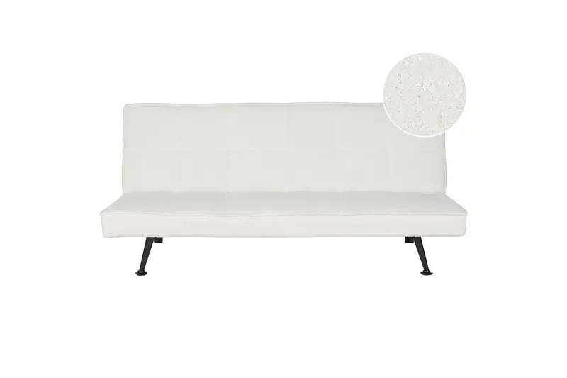 Tunni Sovesofa 3-seter - Svart/Hvit - Møbler - Sofaer - Sovesofaer - 3 seters sovesofa