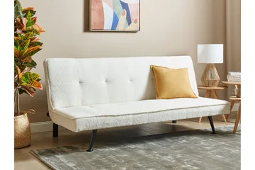 Tunni Sovesofa 3-seter - Svart/Hvit - Møbler - Sofaer - Sovesofaer - 3 seters sovesofa