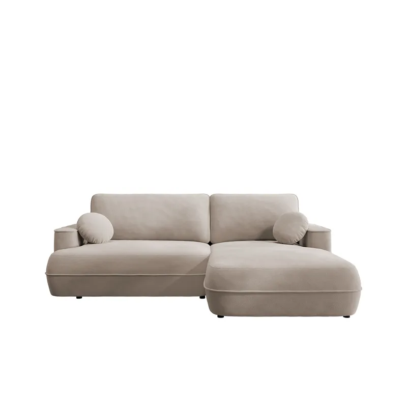 Uppland Sovesofa med sjeselong 3-seter, Beige