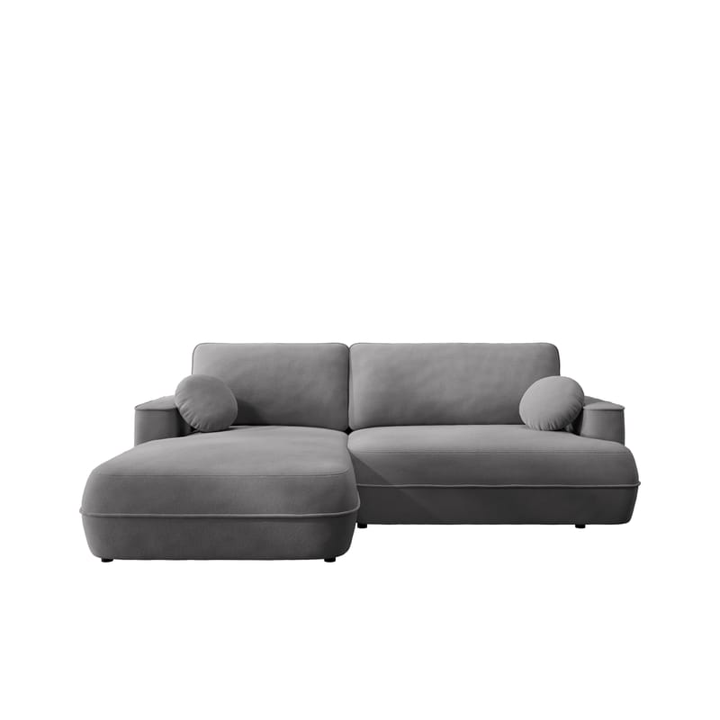 Uppland Sovesofa med sjeselong 3-seter, Grå