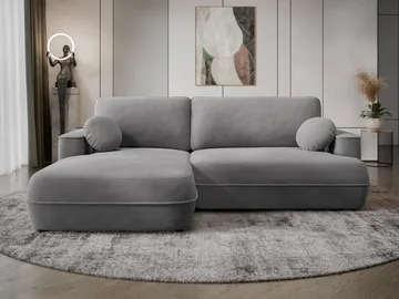 Uppland Sovesofa med sjeselong 3-seter - Grå - Møbler - Sofaer - Sovesofaer - Sovesofa divan