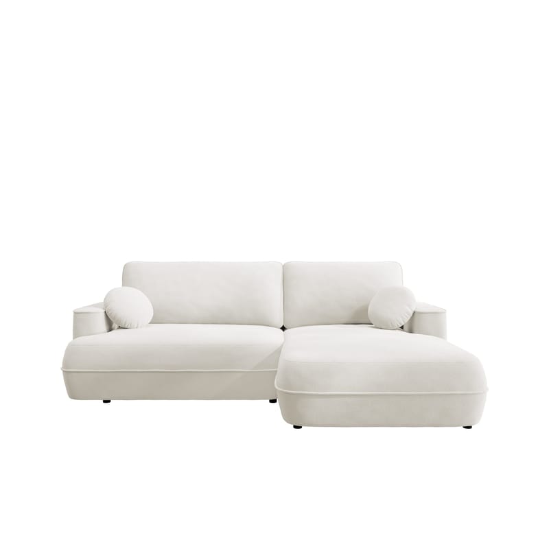 Uppland Sovesofa med sjeselong 3-seter, Hvit