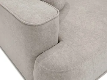 Uppland Sovesofa med sjeselong 3-seter - Lysegrå - Møbler - Sofaer - Sovesofaer - Sovesofa divan