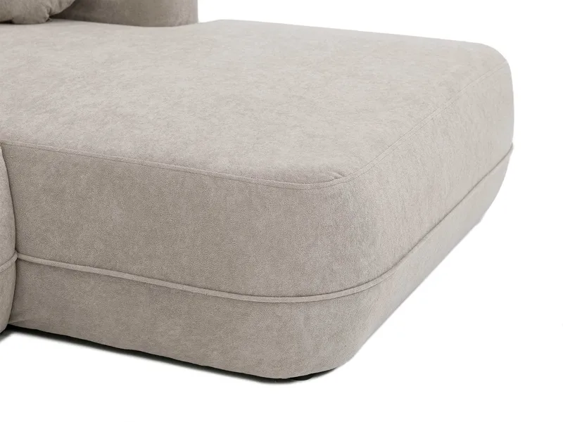 Uppland Sovesofa med sjeselong 3-seter - Lysegrå - Møbler - Sofaer - Sovesofaer - Sovesofa divan