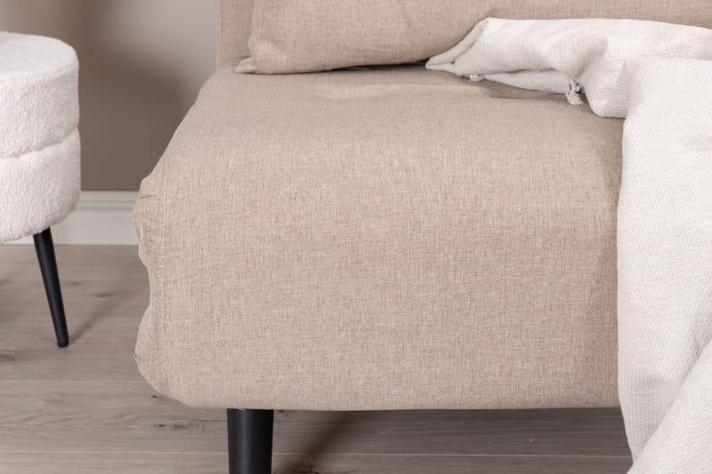 Vicky Sovesofa - Brun / Svart - Møbler - Sofaer - Sovesofaer - Forovervendt sovesofa