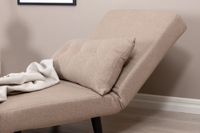 Vicky Sovesofa - Brun / Svart - Møbler - Sofaer - Sovesofaer - Forovervendt sovesofa