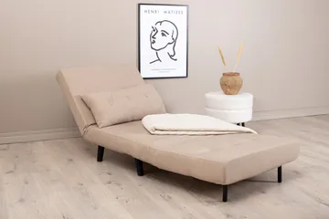 Vicky Sovesofa - Brun / Svart - Møbler - Sofaer - Sovesofaer - Forovervendt sovesofa