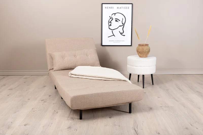 Vicky Sovesofa - Brun / Svart - Møbler - Sofaer - Sovesofaer - Forovervendt sovesofa