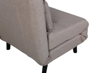 Vicky Sovesofa - Brun / Svart - Møbler - Sofaer - Sovesofaer - Forovervendt sovesofa