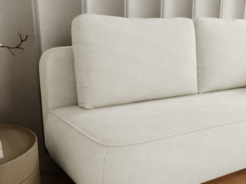 Villoruela Sovesofa 3-seter - Hvit - Møbler - Sofaer - Sovesofaer - 3 seters sovesofa