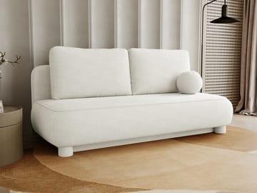 Villoruela Sovesofa 3-seter - Hvit - Møbler - Sofaer - Sovesofaer - 3 seters sovesofa