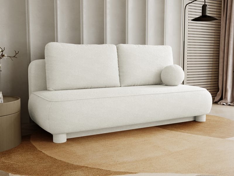 Villoruela Sovesofa 3-seter - Hvit - Møbler - Sofaer - Sovesofaer - 3 seters sovesofa