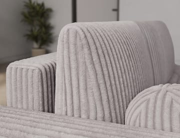 Vittario 3-seters boblete sovesofa med divan og oppbevaring, venstre - Modullo 03 - Møbler - Sofaer - Sovesofaer - Langsgående sovesofa