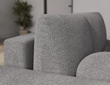 Vittario 3-seters boblete sovesofa med divan og oppbevaring, venstre - Royal 04 - Møbler - Sofaer - Sovesofaer - Sovesofa divan