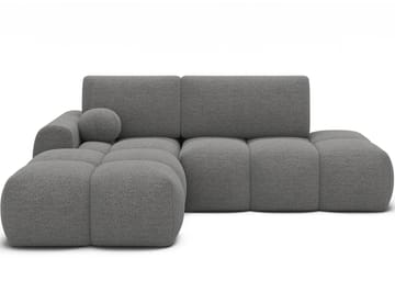 Vittario 3-seters boblete sovesofa med divan og oppbevaring, venstre - Royal 04 - Møbler - Sofaer - Sovesofaer - Sovesofa divan