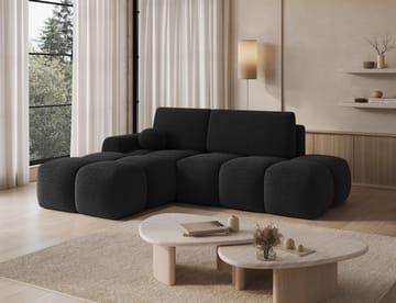 Vittario 3-seters boblete sovesofa med divan og oppbevaring, venstre - Royal 05 - Møbler - Sofaer - Sovesofaer - Sovesofa divan