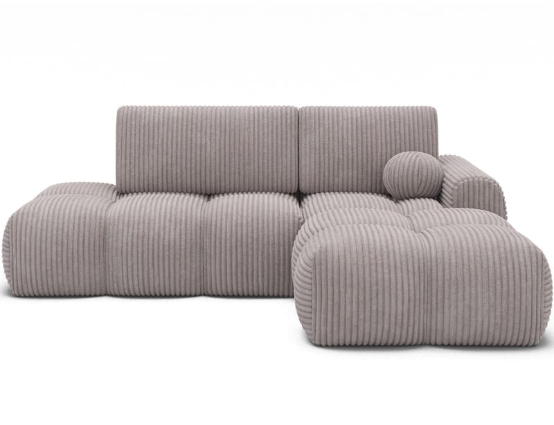 Vittario 3-seters Bubblig sovesofa med divan og oppbevaring Høyre - Modullo 03 - Møbler - Sofaer - Sovesofaer - Hjørnesovesofa
