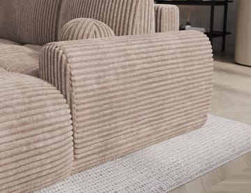 Vittario 3-seters Bubblig sovesofa med divan og oppbevaring Høyre - Modullo 20 - Møbler - Sofaer - Sovesofaer - Hjørnesovesofa