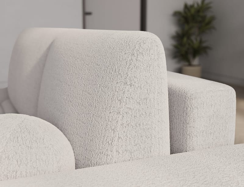 Vittario 3-seters Bubblig sovesofa med divan og oppbevaring Høyre - Royal 01 - Møbler - Sofaer - Sovesofaer - Sovesofa divan