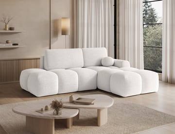 Vittario 3-seters Bubblig sovesofa med divan og oppbevaring Høyre - Royal 01 - Møbler - Sofaer - Sovesofaer - Sovesofa divan