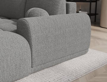 Vittario 3-seters Bubblig sovesofa med divan og oppbevaring Høyre - Royal 04 - Møbler - Sofaer - Sovesofaer - Sovesofa divan