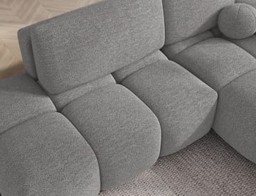 Vittario 3-seters Bubblig sovesofa med divan og oppbevaring Høyre - Royal 04 - Møbler - Sofaer - Sovesofaer - Sovesofa divan