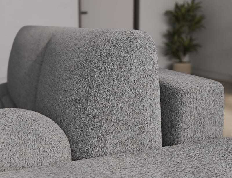 Vittario 3-seters Bubblig sovesofa med divan og oppbevaring Høyre - Royal 04 - Møbler - Sofaer - Sovesofaer - Sovesofa divan