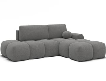 Vittario 3-seters Bubblig sovesofa med divan og oppbevaring Høyre - Royal 04 - Møbler - Sofaer - Sovesofaer - Sovesofa divan