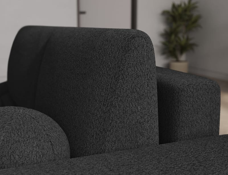 Vittario 3-seters Bubblig sovesofa med divan og oppbevaring Høyre - Royal 05 - Møbler - Sofaer - Sovesofaer - Hjørnesovesofa