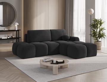 Vittario 3-seters Bubblig sovesofa med divan og oppbevaring Høyre - Royal 05 - Møbler - Sofaer - Sovesofaer - Hjørnesovesofa