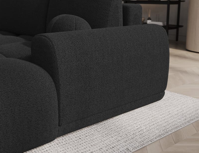 Vittario 3-seters Bubblig sovesofa med divan og oppbevaring Høyre - Royal 05 - Møbler - Sofaer - Sovesofaer - Hjørnesovesofa