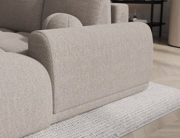 Vittario 3-seters Bubblig sovesofa med divan og oppbevaring Høyre - Royal 18 - Møbler - Sofaer - Sovesofaer - Sovesofa divan