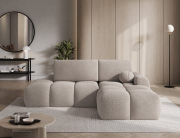 Vittario 3-seters Bubblig sovesofa med divan og oppbevaring Høyre - Royal 18 - Møbler - Sofaer - Sovesofaer - Sovesofa divan