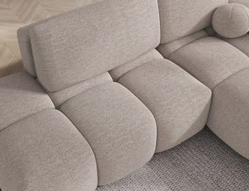 Vittario 3-seters Bubblig sovesofa med divan og oppbevaring Høyre - Royal 18 - Møbler - Sofaer - Sovesofaer - Sovesofa divan