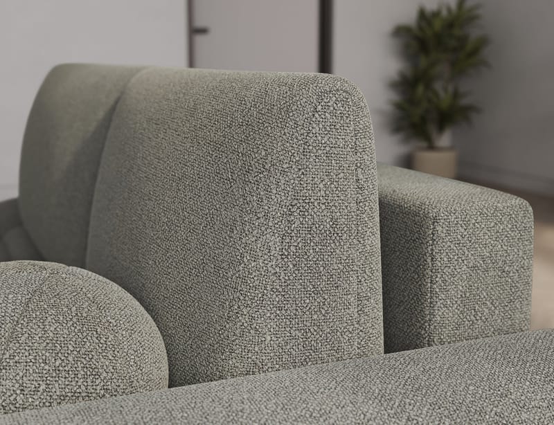Vittario 3-seters Bubblig sovesofa med divan og oppbevaring Høyre - Xillar 100 - Møbler - Sofaer - Sovesofaer - Langsgående sovesofa