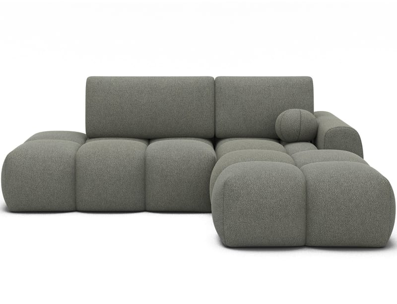 Vittario 3-seters Bubblig sovesofa med divan og oppbevaring Høyre - Xillar 100 - Møbler - Sofaer - Sovesofaer - Langsgående sovesofa