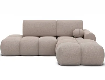 Vittario 3-seters Bubblig sovesofa med divan og oppbevaring Høyre - Xillar 20 - Møbler - Sofaer - Sovesofaer - Hjørnesovesofa