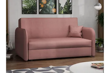 Viva Sovesofa - Rosa - Møbler - Sofaer - Sovesofaer - 2 seters sovesofa