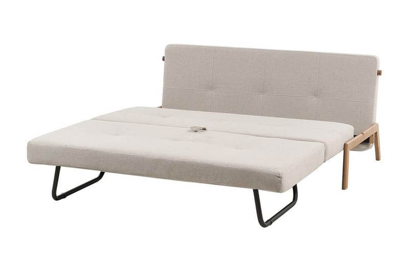 Wigwig Sovesofa 2-seter - Beige/Lyst tre - Møbler - Sofaer - Sovesofaer - 2 seters sovesofa