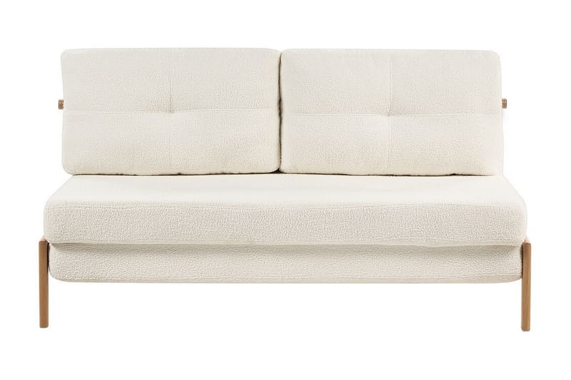 Wigwig Sovesofa 2-seter - Hvit/Lyst tre - Møbler - Sofaer - Sovesofaer - 2 seters sovesofa