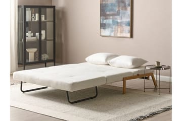 Wigwig Sovesofa 2-seter - Hvit/Lyst tre - Møbler - Sofaer - Sovesofaer - 2 seters sovesofa