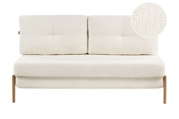 Wigwig Sovesofa 2-seter - Hvit/Lyst tre - Møbler - Sofaer - Sovesofaer - 2 seters sovesofa
