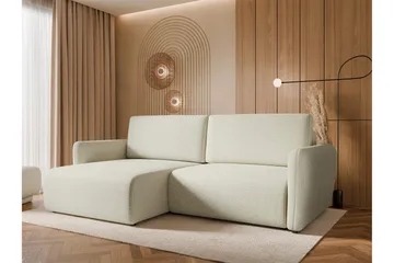 Wymer Sovesofa Med 2-Seters Divan - Beige - Møbler - Sofaer - Sovesofaer - Sovesofa divan
