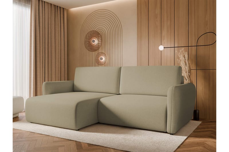Wymer Sovesofa Med 2-Seters Divan - Beige - Møbler - Sofaer - Sovesofaer - Sovesofa divan
