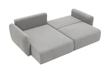 Wymer Sovesofa Med 2-Seters Divan - Blå - Møbler - Sofaer - Sovesofaer - Sovesofa divan
